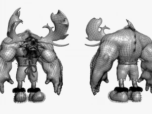 Cyclops Troll 3DS Max 3D Model