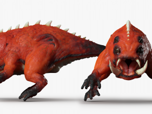 Lizard Demon 3DS Max 3D Model
