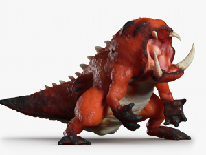 Lizard Demon 3DS Max 3D Model