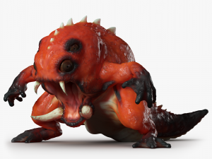 Lizard Demon 3DS Max 3D Model