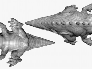 Lizard Demon 3DS Max 3D Model