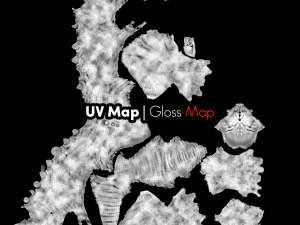 Ящірка Демон 3DS Макс 3D Модель