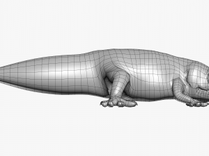 Gecko Reptile 3DS Max 3D-Modell