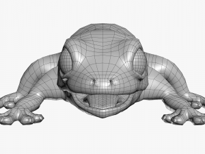 Gecko Reptile 3DS Max 3D-Modell