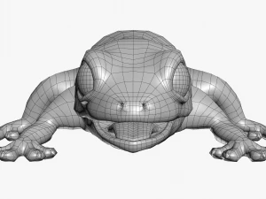 Gecko Reptile 3DS Max 3D Model