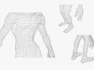 Gray Alien Blender Modelo 3D