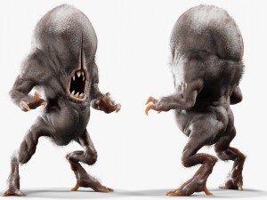 Tick Monster Blender Modelo 3D
