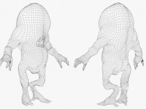 Tick Monster Blender Modelo 3D