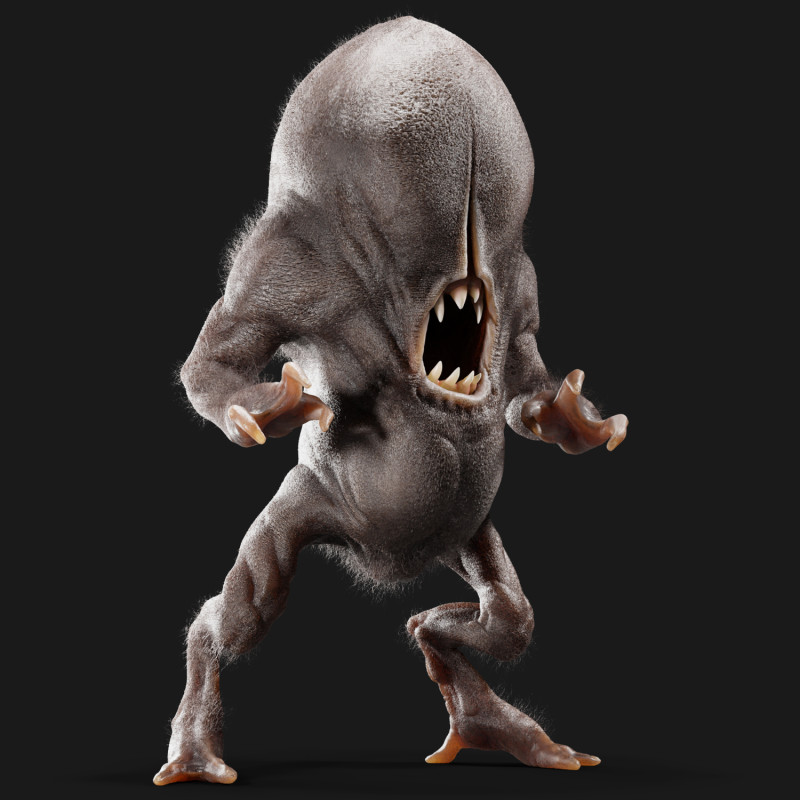 Tick Monster Blender Modelo 3D .c4d .max .obj .3ds .fbx .stl .blend 