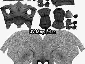 Alien UFO Blender 3D Model
