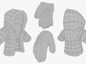 Snow Girl 3DS Max 3D Model