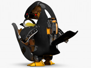 Penguin Robot 3DS Max Modelo 3D