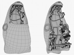 Penguin Robot 3DS Max Modelo 3D