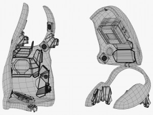 Penguin Robot 3DS Max Modelo 3D