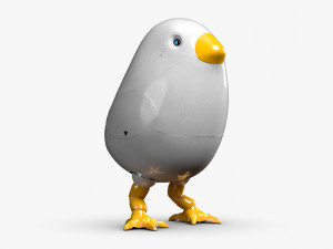Chicken Robot 3DS Max 3D Model