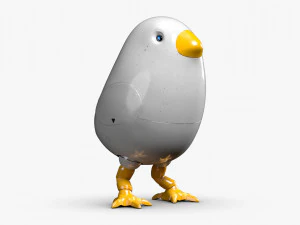 鸡机器人 3DS Max 3D 模型