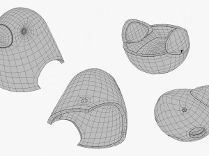 鸡机器人 3DS Max 3D 模型