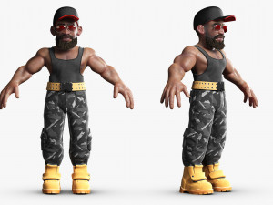Soldier Man 3DS Max Model 3D
