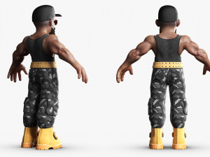 Soldier Man 3DS Max Model 3D