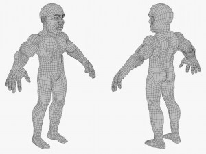 Soldier Man 3DS Max Model 3D