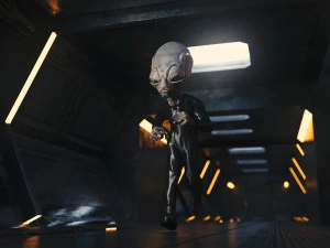 Класичний блендер Alien 3D Модель