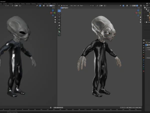 Класичний блендер Alien 3D Модель