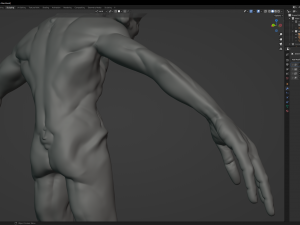 Classic Alien Blender 3D-Modell