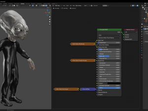 Класичний блендер Alien 3D Модель