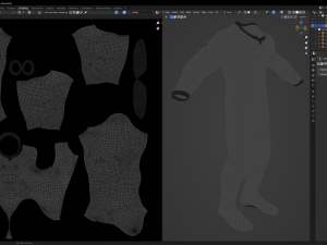 Classic Alien Blender 3D-Modell