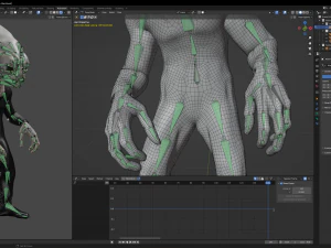 Класичний блендер Alien 3D Модель