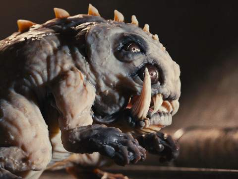 Lizard Demon Blender Modelo 3D