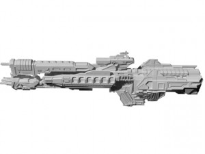 Spaceship 3D Model