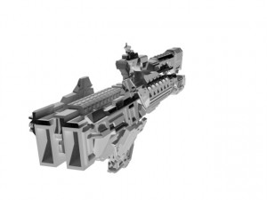 Spaceship 3D Model