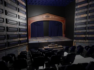 Theater interior 3D Model