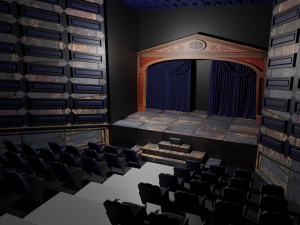 Theater interior Modelo 3D