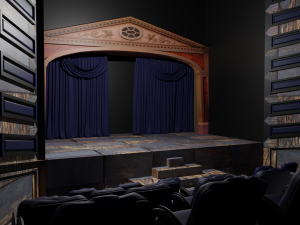 Theater interior Modelo 3D