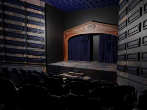 Theater interior 3D Model