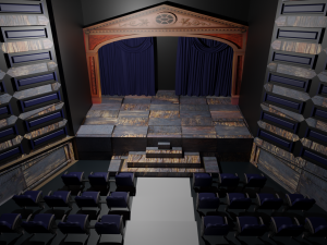 Theater interior Modelo 3D