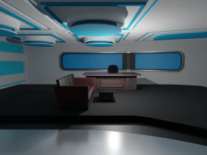 Студія ток-шоу 3D Модель