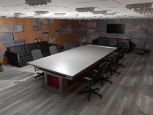 Conference Room 3D Model