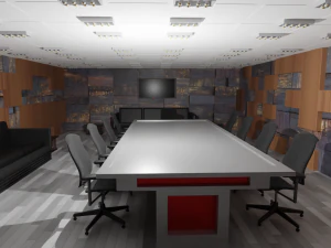 Conference Room 3D Model