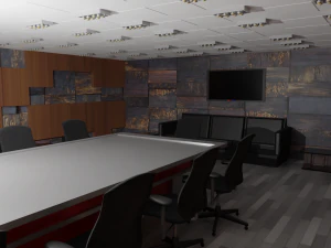Conference Room 3D Model