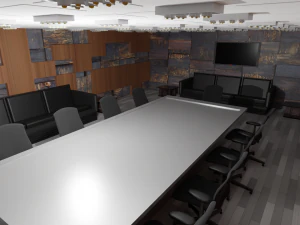 Conference Room 3D Model