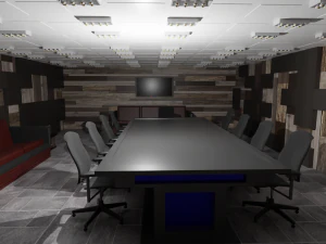 Conference Room 3D Model