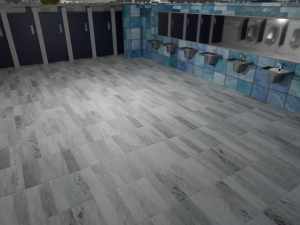 Restroom Interior Modelo 3D