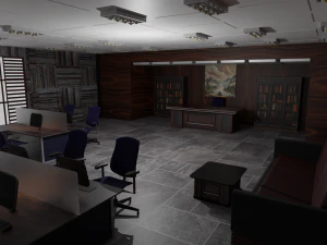 Office interior 3D Model