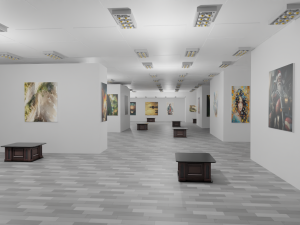 EXHIBITION HALL - art gallery 3D Model