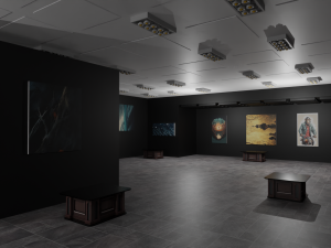EXHIBITION HALL - art gallery 3D Model