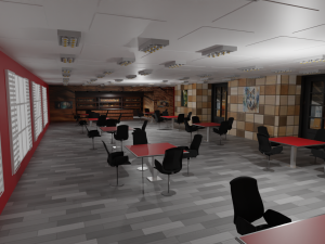Cafe Interior 3D Модель