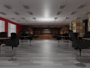 Cafe Interior 3D Модель